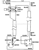 Page B Diagram and Parts List for SE150  Weed Eater Edger